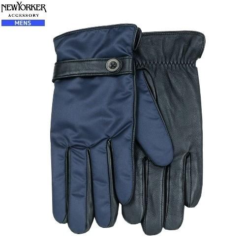 NEWYORKER ニューヨーカー 本革 スマートフォン対応 裏ボア コンビ  
