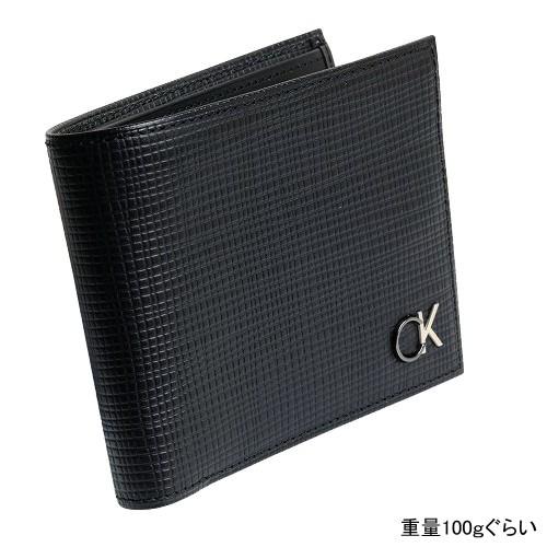 ck Calvin Klein サンプル品 カルバンクライン 二つ折り財布 メンズ