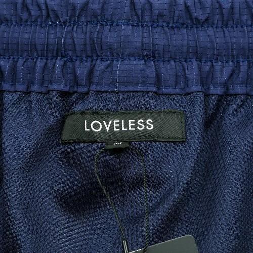 LOVELESS（ラブレス） SALE66%OFF 1点限り リーフメッシュ ショーツ 紺 