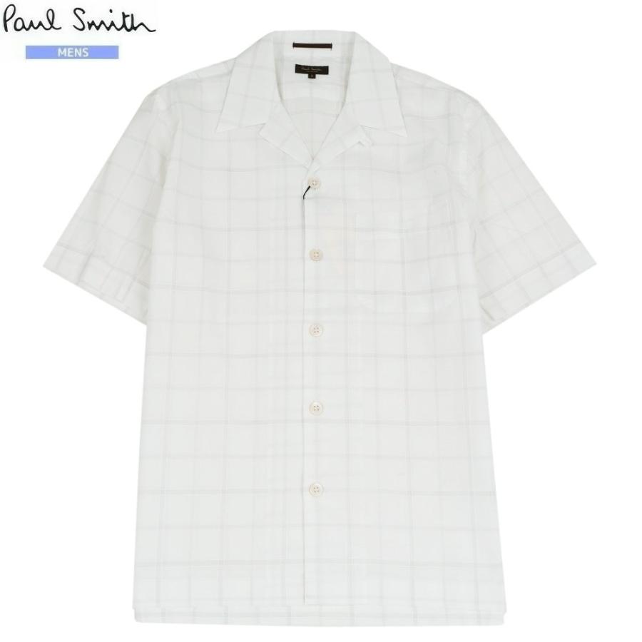 ポールスミス カジュアルシャツ 白シャツ 訳あり商品 ポールスミス