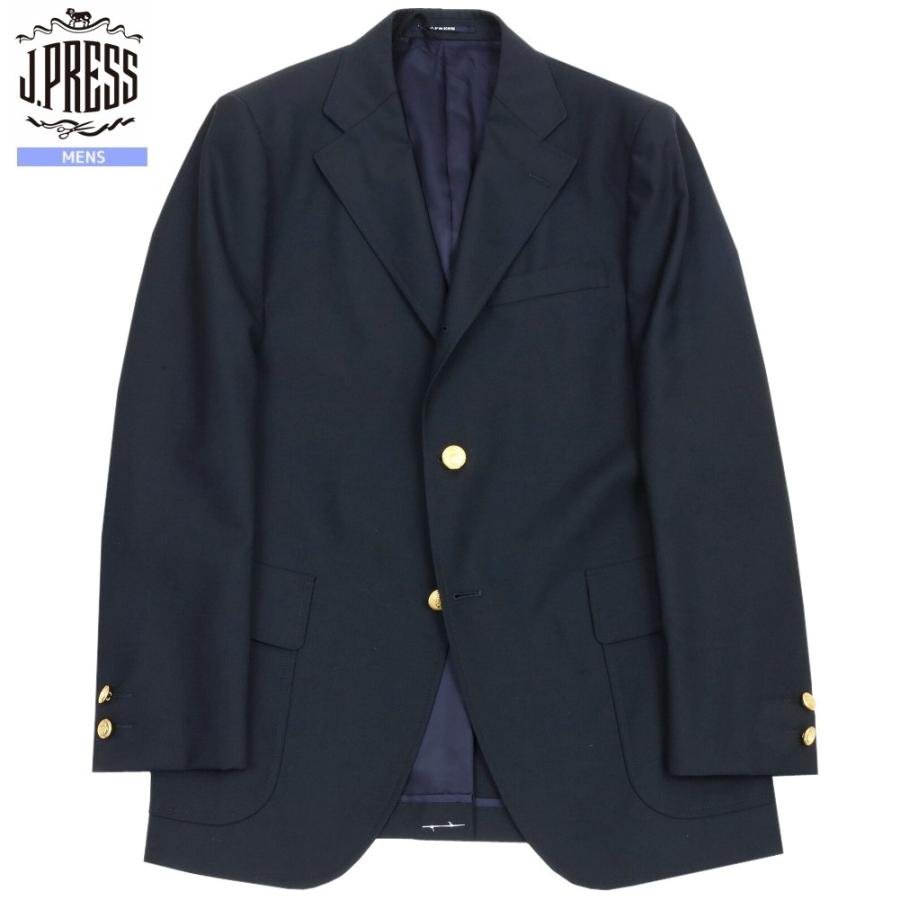 J.PRESS（J.プレス） 金釦 紺ブレザー ジェイプレス 10%OFF メンズ