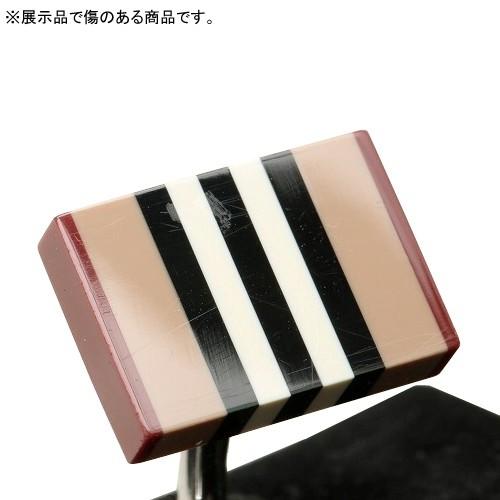 難あり未使用品 バーバリー メンズ ブランド カフスボタン BURBERRY VINTAGE-CHECK-STRIPE ベージュ 180424 送料無料