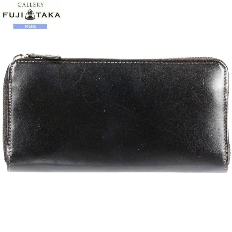 FUJITAKA 訳あり商品 フジタカ 長財布 メンズ ブランド 日本製 本革