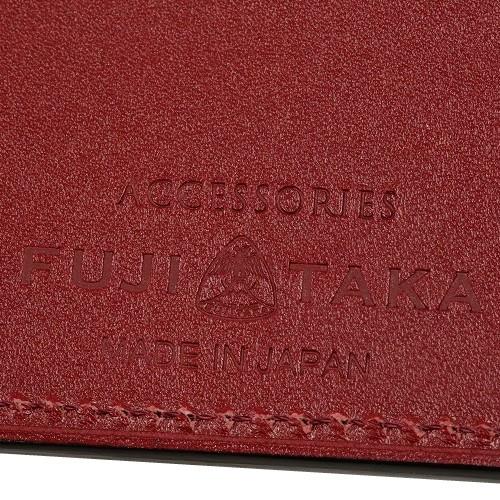 FUJITAKA 訳あり商品 フジタカ 二つ折り財布 メンズ ブランド 日本製