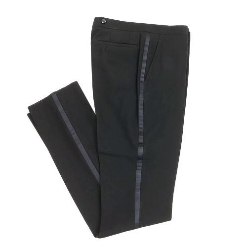 タケオキクチ タキシード TAKEO KIKUCHI 43%OFF ブランド 日本製 タキシードクロスシングルスーツ【 メンズ スーツ 結婚式 】 黒 0105BF 送料無料の画像