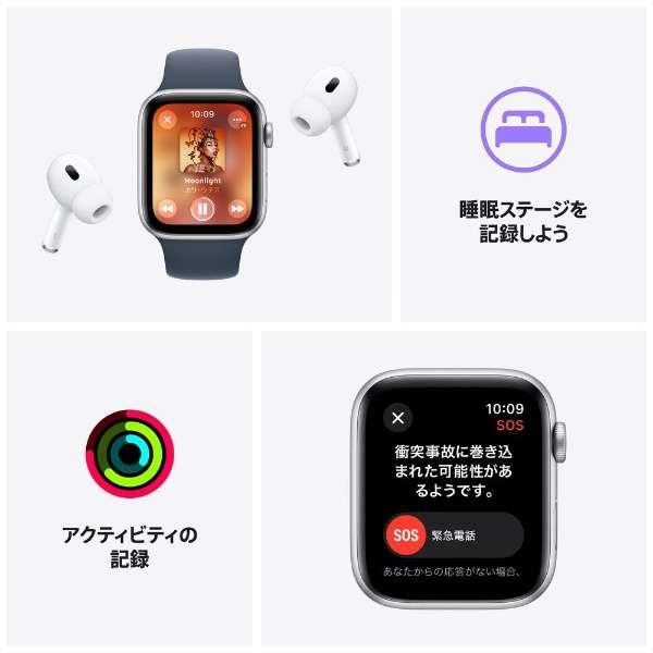 Apple Watch SE（第2世代：GPSモデル）40mm スターライトアルミニウムケースとライトピンクスポーツバンド S/M  MRTQ3J/A｜fft1｜09