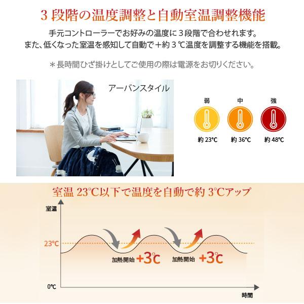 電気毛布 電気ブランケット 着る電気毛布 クルン アーバンスタイル