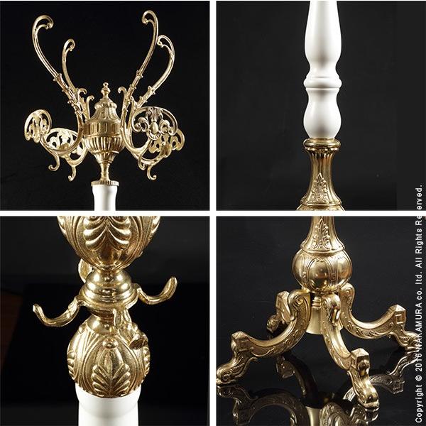 コートハンガー 玄関 ポールハンガー イタリア製ホワイトコート