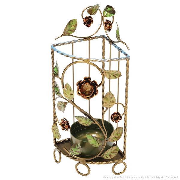 古家具　上品なコーナー型の傘立て 楽天市場】[レビュー特典]傘立て 三角形 コーナー スリム 木製