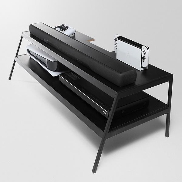 EQUALS（イコールズ） テレビ台 壁寄せ ローボード 収納ラック WALL