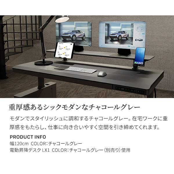 モニター台 配線も思考もすっきり WALL モニター台DS1 幅120cm 奥行き調整 モニター クランプ スマホ タブレット 端末 回転 移動 角度調整 コードマネジメント | ブランド登録なし | 13
