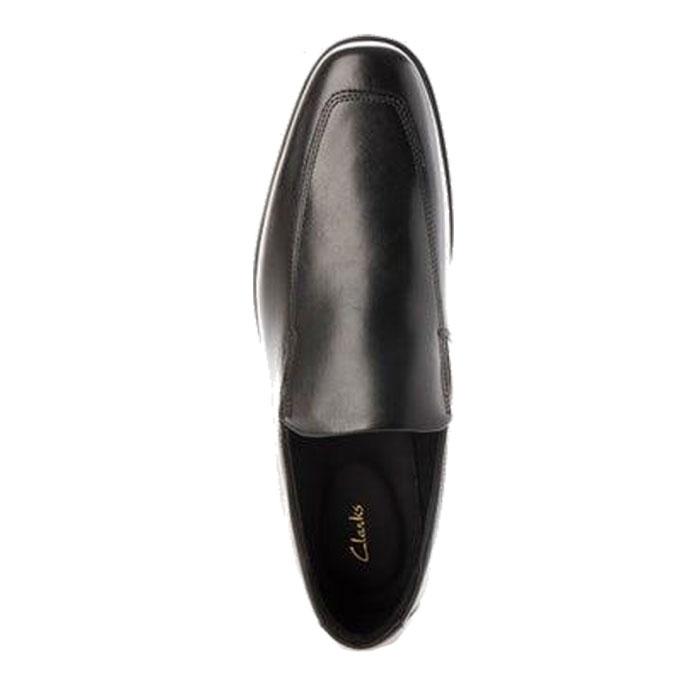 Clarks（クラークス） メンズ ホワードエッジ ブラック Clarks Howard