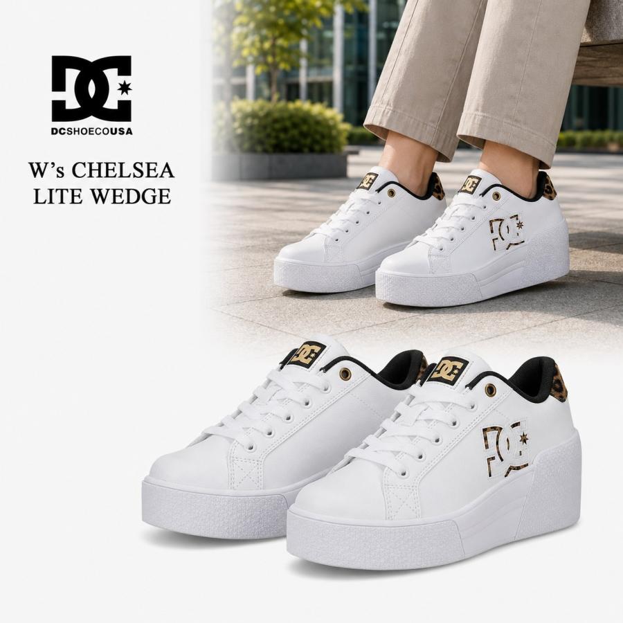 ☆DC SHOES 厚底スニーカー CHELSEA LITE WEDGE☆ DC SHOES（ディーシーシューズ） DC スニーカー レディース ウィメンズ