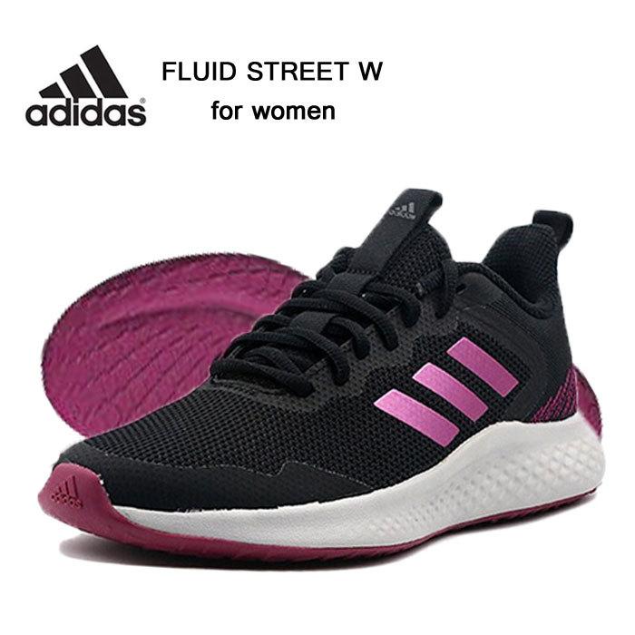 アディダス スニーカー レディース フルイドゥストリートｗ Adidas Fluidstreet W カジュアル ランニングシューズ Fw9565 靴 Fw9565 発靴屋 通販 Yahoo ショッピング