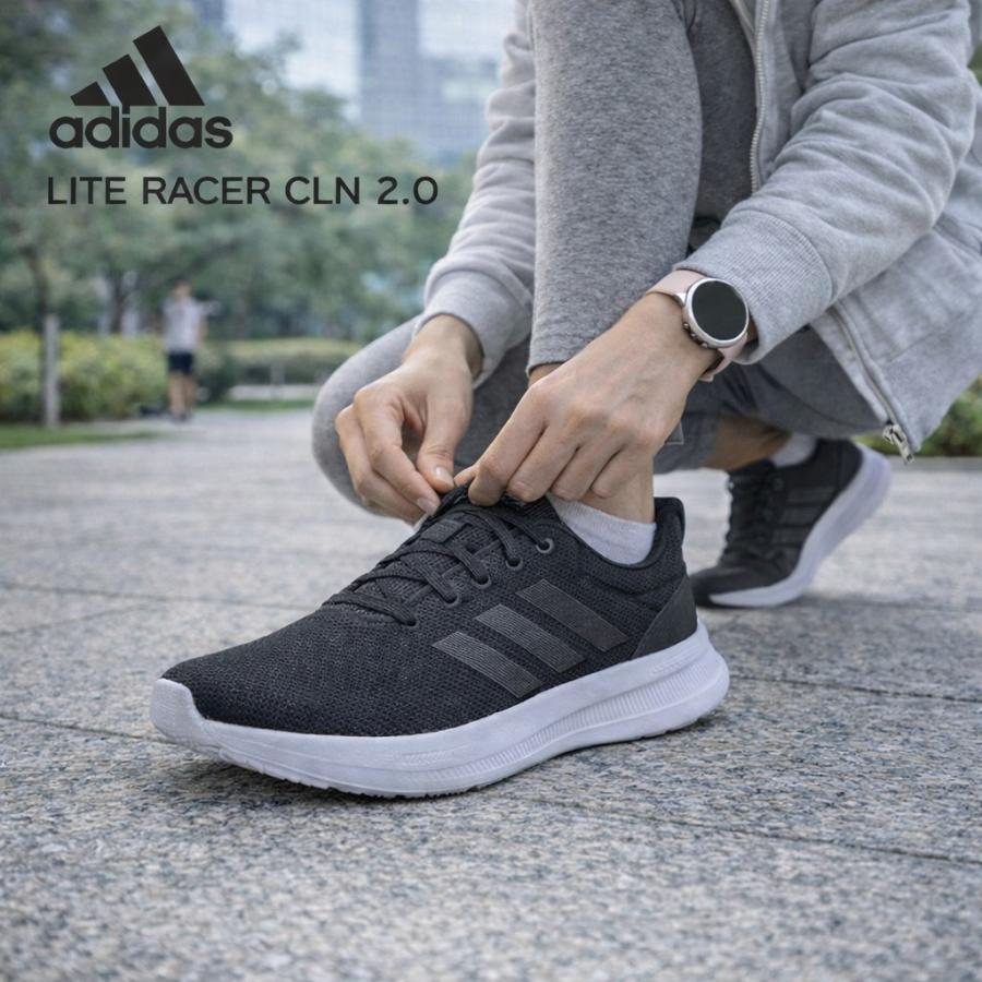 adidas（アディダス） スニーカー レディース ライト レーサー CLN 2.0