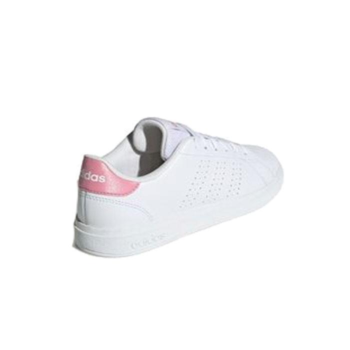 adidas アディダス スニーカー キッズ レディース アドバンコート ベース 2.0 J ホワイト ADOVANCOURT BASE ...