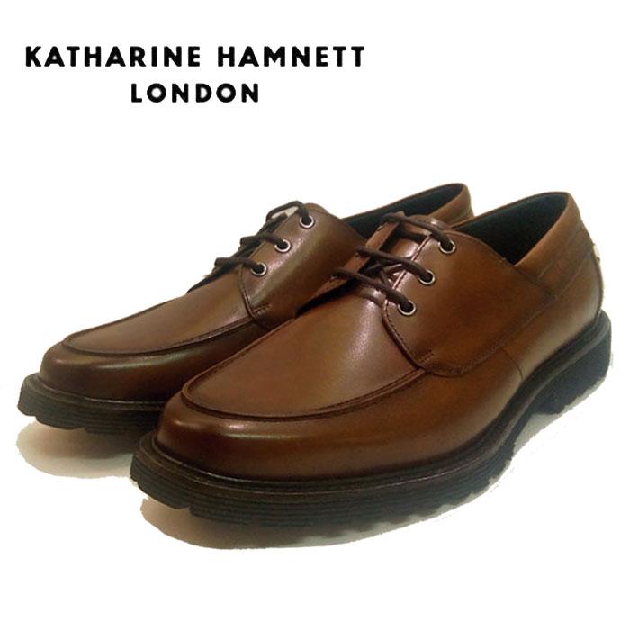 【あやりん】KATHARINE HAMNETT LONDONレザーシューズ KATHARINE HAMNETT（キャサリンハムネット） メンズ 靴 超軽量