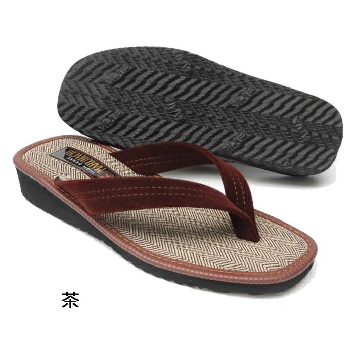 マルハチ 丸八 カリプソ 1568 日本製 ハナオ付き トング サンダル 紳士