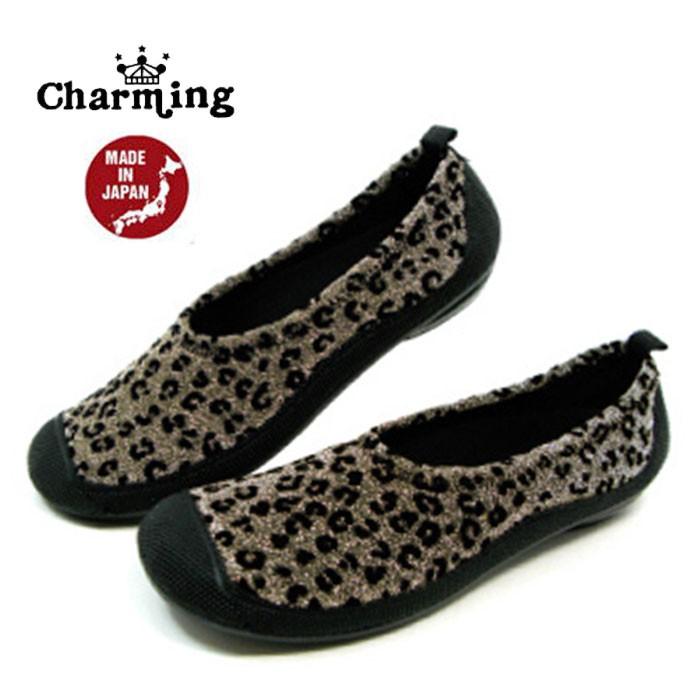 チャーミング Charming 3100 ヒョウ柄 レオパード 日本製 ストレッチシューズ レディース 外反母趾 コンフォートシューズ 母の日 プレゼント ギフト Nsb3100a 発靴屋 通販 Yahoo ショッピング