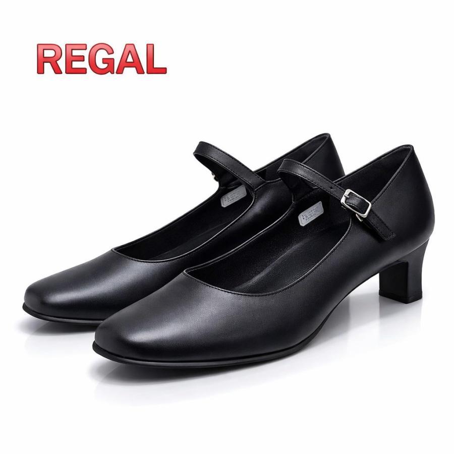 REGAL（リーガル） レディース 靴 REGAL 6669AC ブラック ストラップ