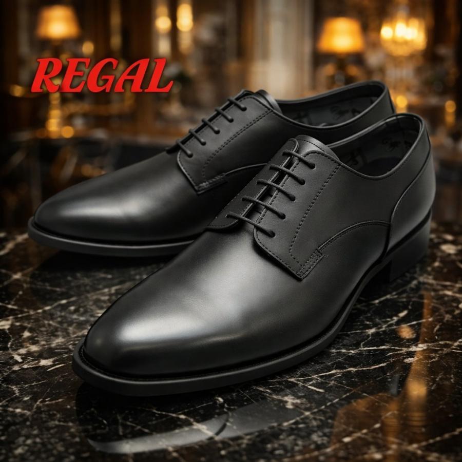 REGAL リーガル 34HRBB ゴアテックス プレーントゥ ビジネスシューズ 
