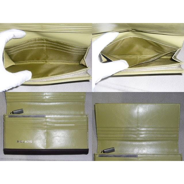 POLICE（ポリス） POLICE BICOLORE ビコローレ 長財布 かぶせ 0407 PA