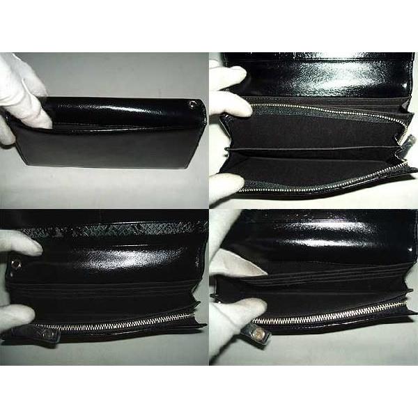 POLICE（ポリス） スムース牛革＆パイソン型押し 長財布 0513-01