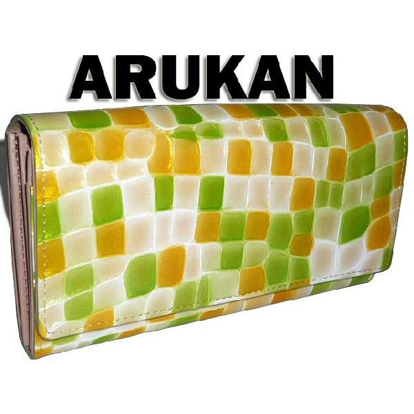 Arukan（アルカン） メテオール ラウンドファスナー小銭入れ付き長財布 