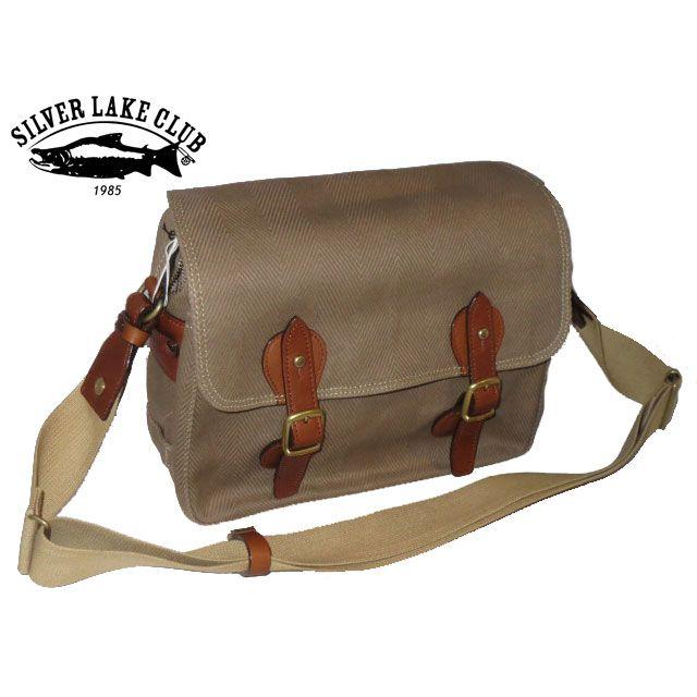 SILVER LAKE CLUB(シルバーレイククラブ) ヘリンボーン ショルダーバッグ 28cm 235122 SILVER LAKE SILVER LAKE CLUB(シルバーレイククラブ) ヘリンボーン