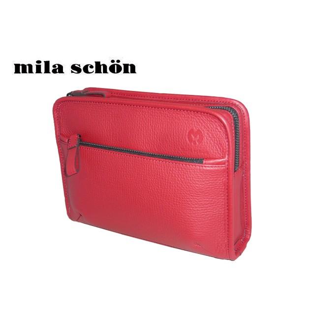 mila schon（ミラショーン） 持ち手付きセカンドバッグ セカンドバッグ