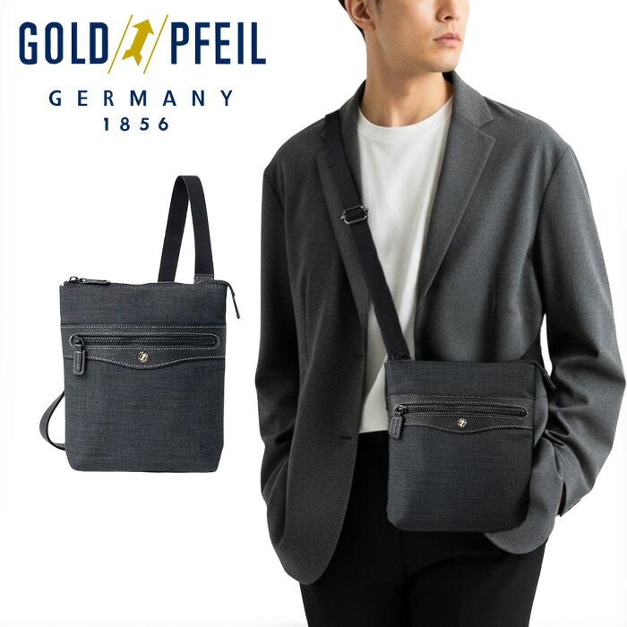 GOLD PFEIL ゴールドファイル ショルダーバッグ ゴールドファイル GOLD PFEIL ミニショルダーバッグ 3056