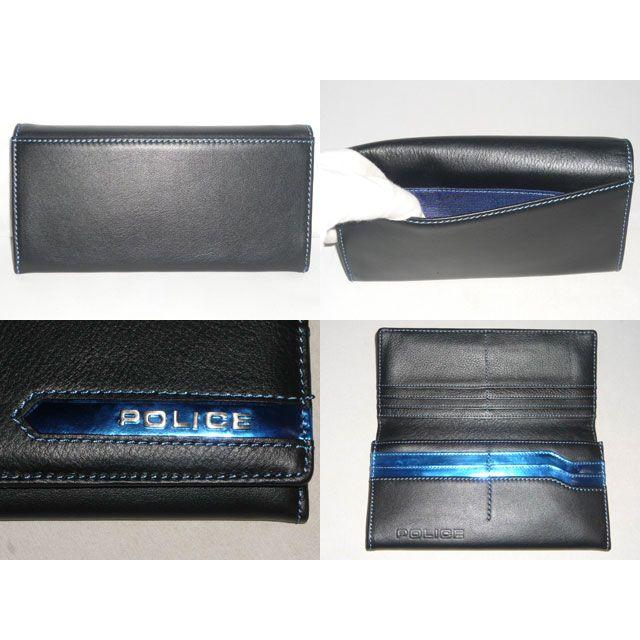 POLICE（ポリス） メタリックシリーズ 長財布 0508 : ファッション