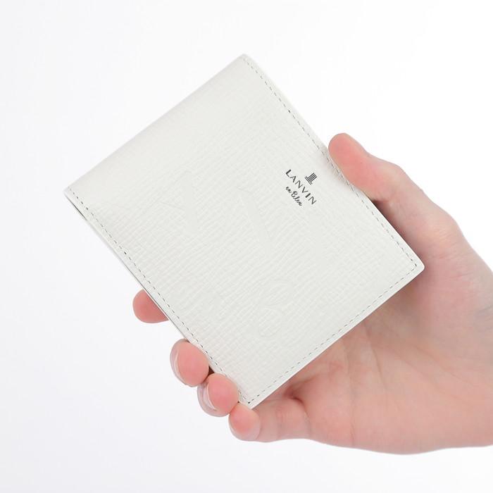 LANVIN en Bleu 519614 ランバンオンブルー バトラー 二つ折り財布