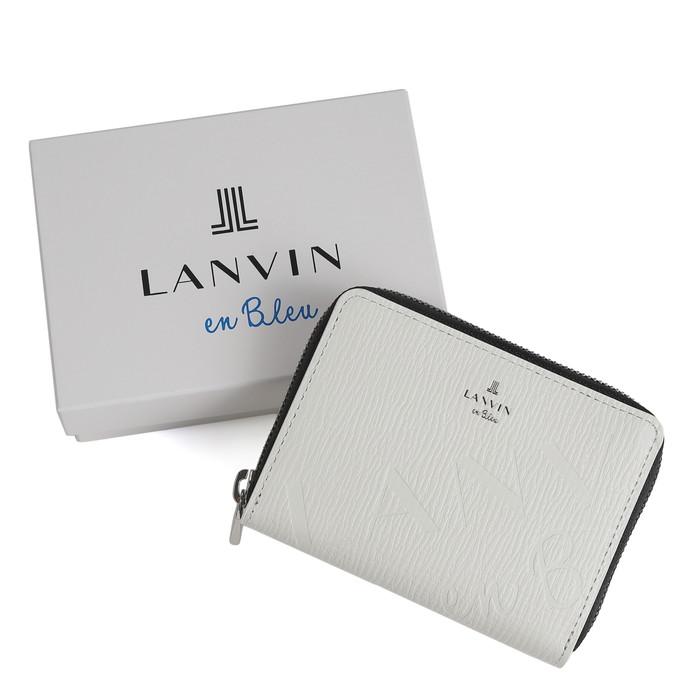 LANVIN　プレート LANVIN en Bleu ランバンオンブルー フラグメントケース ヴィジュ 本革