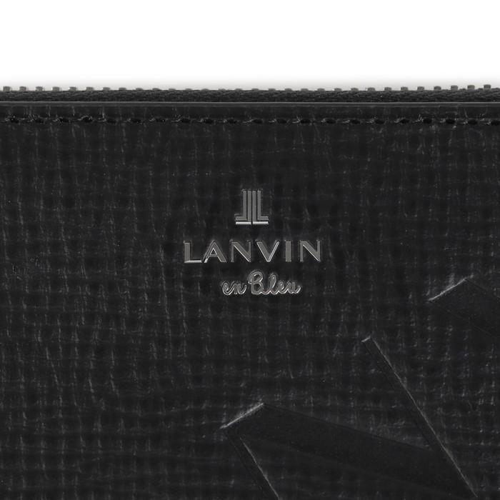 LANVIN　プレート LANVIN en Bleu ランバンオンブルー フラグメントケース ヴィジュ 本革