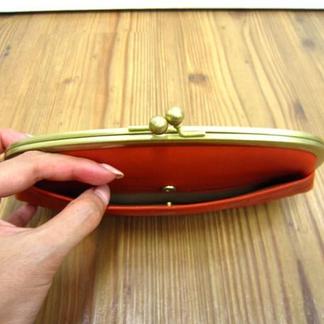 アンシグネット un signet カウレザードット柄 長財布 日本製 55214