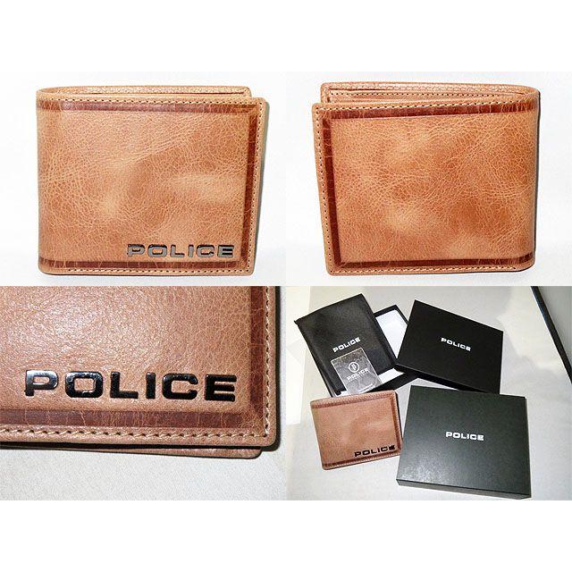 POLICE（ポリス） エッジ 二つ折り財布 0576 : ファッションギャラリー