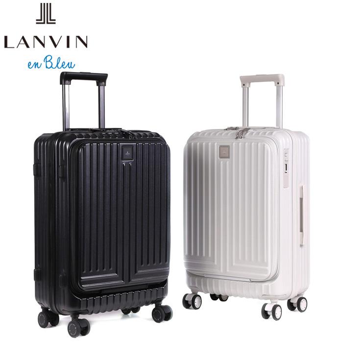 LANVIN en Bleu 595316 ランバンオンブルー ヴィラージュ ファスナー キャリーバッグ 54L Mサイズ ikt02 LANVIN en Bleu 595316 ランバンオンブルー ヴィラージュ ファスナー