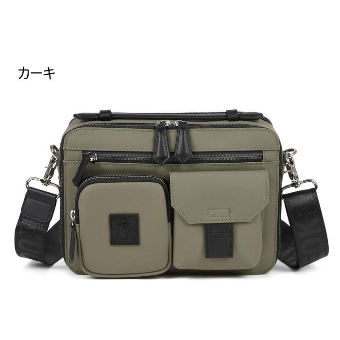 TAKEO KIKUCHI タケオキクチ ベルクロII ショルダーバッグ ヨコ型