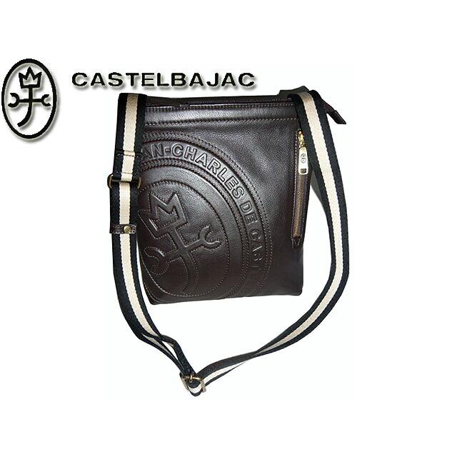 カステルバジャック ロンド 薄マチ ショルダーバッグ 085101 ブラック CASTELBAJAC（カステルバジャック） ロンド 薄マチ ショルダーバッグ