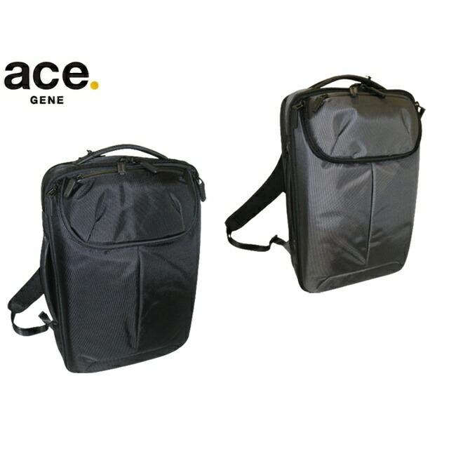 ace. GENE LABEL エース ジーン デュアルポーズ A4ファイル 15.6インチ 