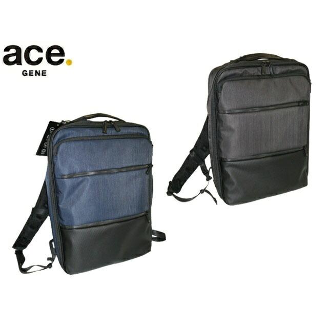 ace. GENE LABEL エース ジーン コンビライト バックパック B4 PC対応 