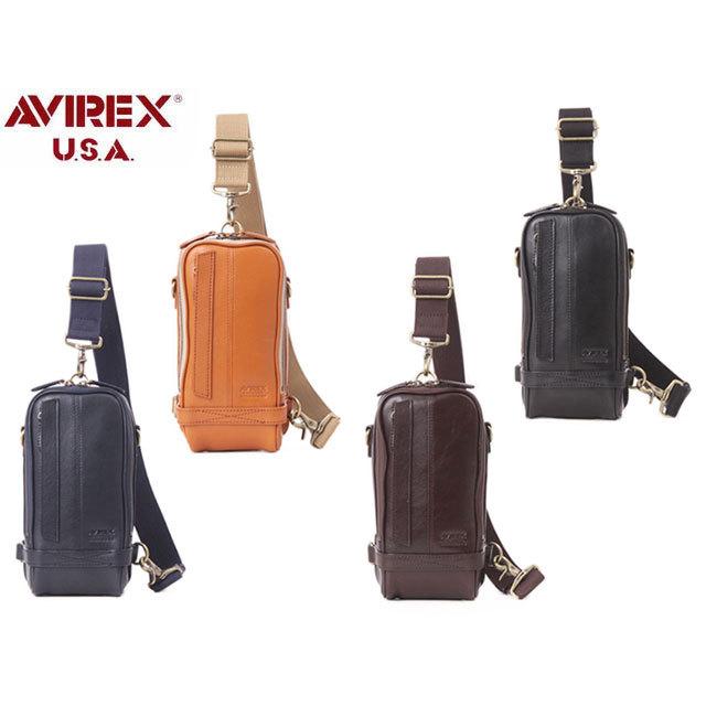 AVIREX（アヴィレックス） AVIREX BULTO ブルト レザー2WAYショルダー