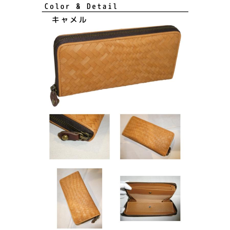 Ain Soph アインソフ 馬革 ラウンドファスナー長財布 DA941-HMS 
