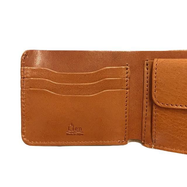 Lien リアン 栃木レザールビー二つ折りウォレット 日本製 LIW4613