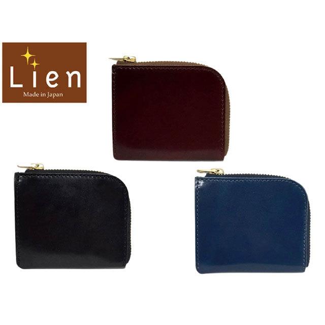 Lien リアン Lien リアン Lien リアン Lien リアン コードバン＆ジーンズL字ミニウォレット 財布 日本製 LIWC714 9000198 yone29 Lien リアン コードバン＆ジーンズL字ミニウォレット 財布 日本製