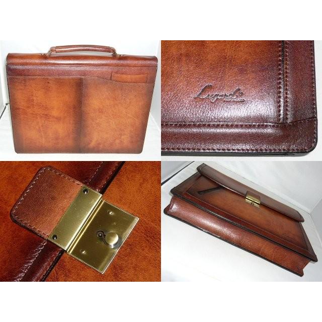 青木鞄 LuggageAOKI [Lugard G3] フラップビジネスバッグ ブラウン