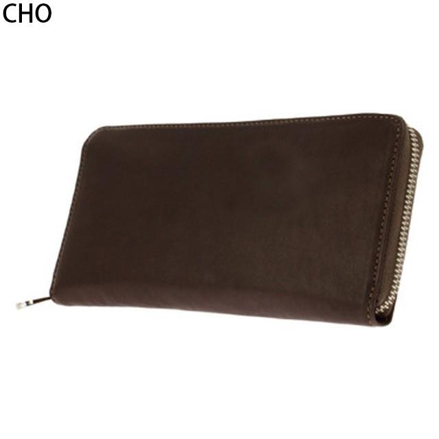 SONNE（ゾンネ） エチオピアシープレザー 長札 ラウンドファスナー 長