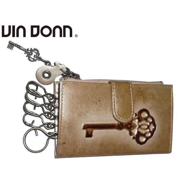 VIADOAN（ヴィアドアン） 牛革 レトロ キーケース 735 : ファッション