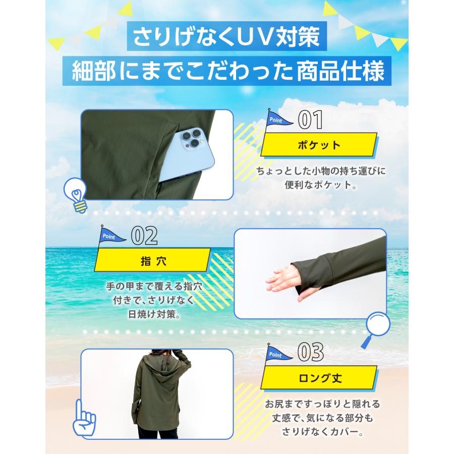 monilo モニロ スマートラッシュガード レディース テックブルゾン 接触冷感 UVカット率99.9％以上 UPF50+ 洗濯可 体型 ...